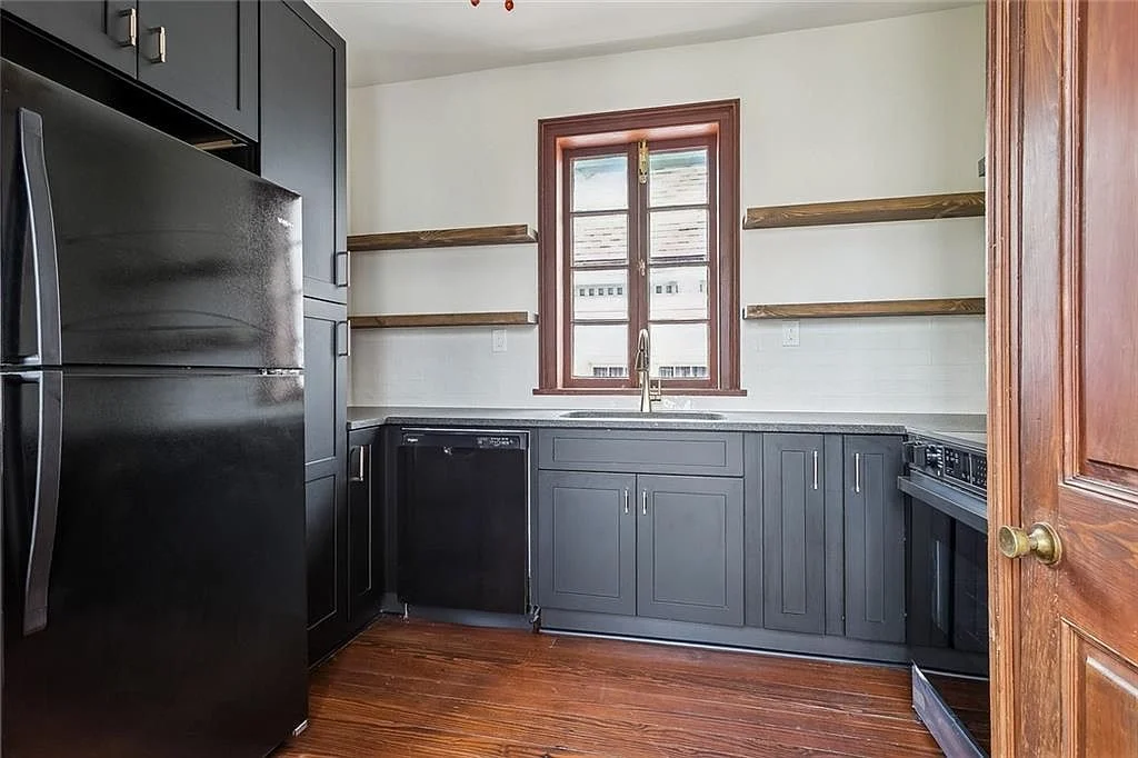A new kitchen inside a 19th-century shell — Esplanade Avenue, French Quarter, renovated by DuCar Construction